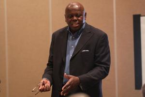 [Man giving presentation at 2012 TABPHE conference 2]