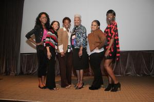 [Women on stage at 2012 TABPHE conference]