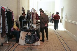 [Man at bag table during 2012 TABPHE conference]