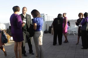 [Groups outside at 2012 TABPHE conference]