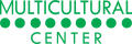 Primary view of [Green Multicultural Center logo with dots]