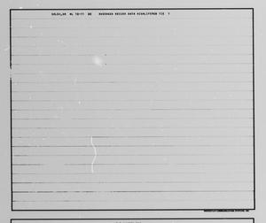 Primary view of object titled '[Salem Quadrangle: Average Record Data Listings]'.