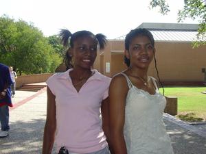 [Two students at 2005 Carnival]