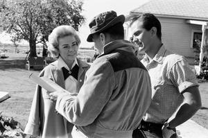 [Alice Faye, Jose Ferrer and Pat Boone on the set of State Fair, 7]