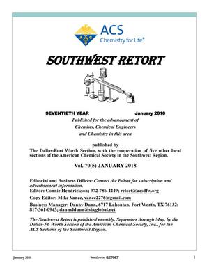 Southwest Retort, Volume 70, Number 5, January 2018