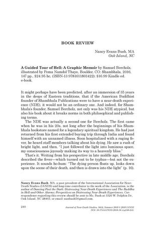 Primary view of object titled 'Book Review: A Guided Tour of Hell: A Graphic Memoir'.