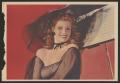 Thumbnail image of item number 1 in: '[Magazine Color Photo of Redhead by Music Stand]'.