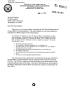 Primary view of Executive Correspondence – Letter dtd 06/20/05 to BRAC Commission COBRA analyst Karl Gingrich from DDR&E
