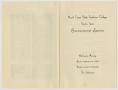 Thumbnail image of item number 3 in: '[Commencement Program for North Texas State Teachers College, May 31, 1933]'.