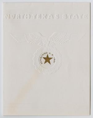 [Commencement Invitation for North Texas State Teachers College, June 2, 1948]