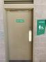 Photograph: ["Exit Only" door at Apogee Stadium]