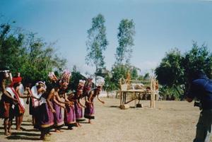 Photograph of a group dance