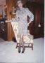 Photograph: Marilyn Hailey modeling a dress
