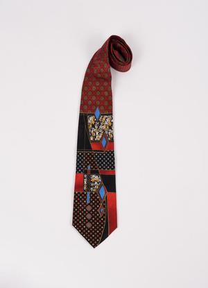 Patterned necktie