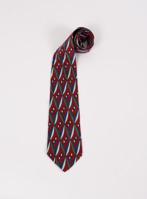 Patterned necktie