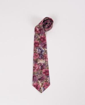 Floral necktie