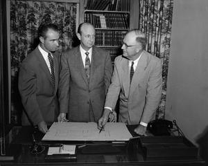 [Kenneth Wilkinson, Vergal Bourland, and Dr. Paul C. Walthall]