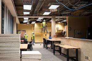 [MEP renovations on the first floor of the Willis Library, 44]