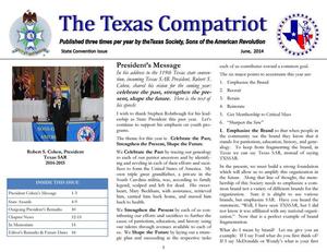 The Texas Compatriot, June 2014