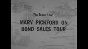[News Clip: Mary Pickford in Dallas]