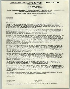 Primary view of object titled '[Political endorsement letter]'.