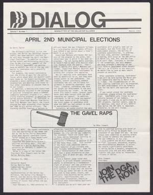 Primary view of object titled '[Dialog, Volume 7, Number 3, March 1983]'.