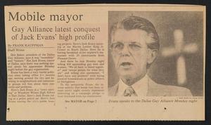 [Clipping: Mobile mayor]