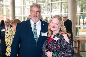 [Jeff Snider and Beth Jackson at the UNT College of Music Gala]