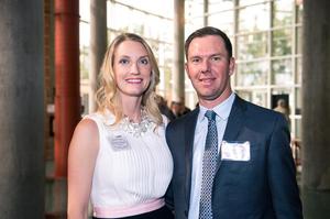 [Jessica and Mr. Meyer at the UNT College of Music Gala]