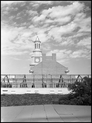 [Administration Building under construction at North Texas State College (#5)]