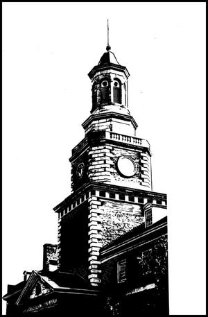 [Illustration of McConnell Tower, December 1962]
