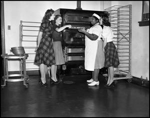 [Four Women in Bakery, 1942]