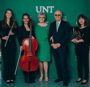 ["Green carpet" at the UNT College of Music Gala, 13]