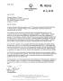 Letter: Coalition Correspondence – Letter dtd 06/30/05 from Special Olympics …