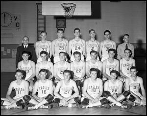 [Basketball Team Group Photograph #1 - Men - 1940]