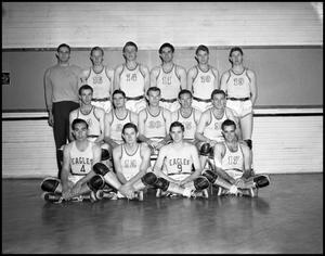 [Basketball Team Group Photograph - Men - Freshman - 1942]