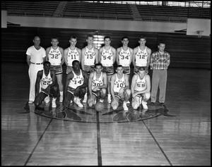 [Basketball Team Group Photograph #2 - Men - Freshmen - 1960]