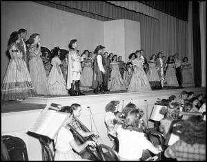 Performance of "The Bohemian Girl" with Orchestra]