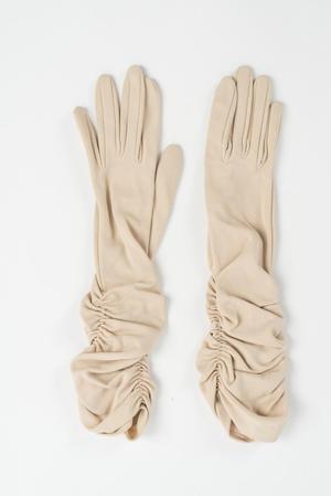 Ruched gloves