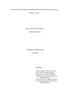 Thesis or Dissertation: A Test of the Female Mimicry Hypothesis in Painted Buntings (Passerin…