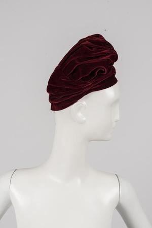 Turban-inspired hat