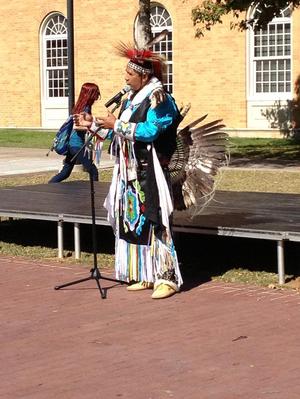 [Performer at 2012 Native American Heritage Month 3]