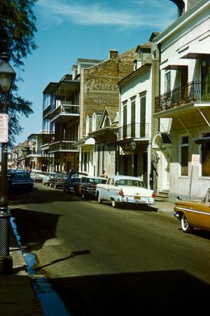 [Bourbon Street in New Orleans, looking northeast]