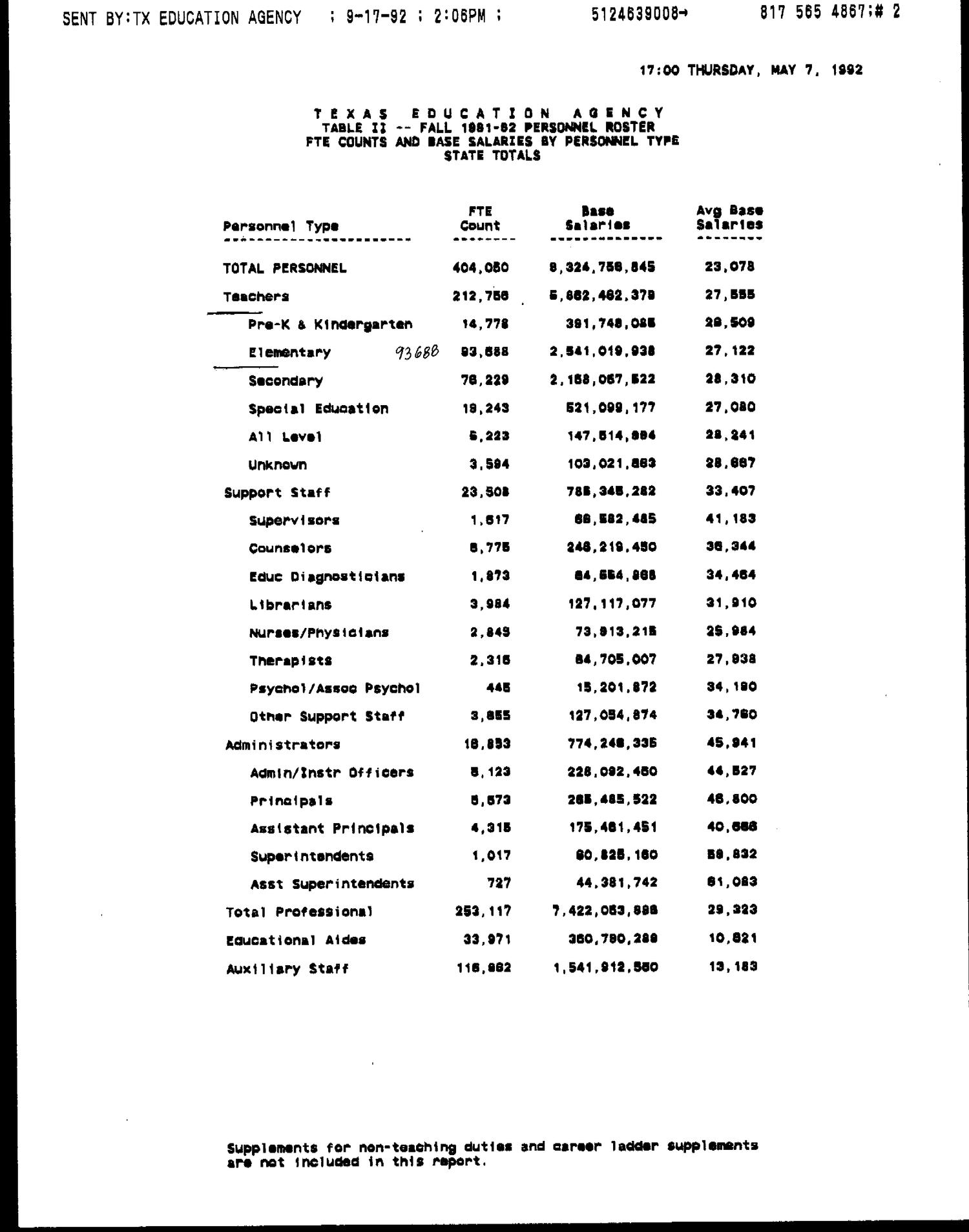 texas-education-agency-table-ii-fall-1981-82-unt-digital-library