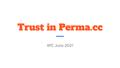 Primary view of Trust in Perma.cc