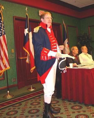 [TXSSAR member in uniform at the 109th Annual State Convention]
