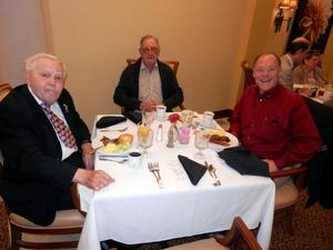 [Frank Pounders, Gary Sisson and man at TXSSAR Dallas Chapter meeting: February 10, 2018]