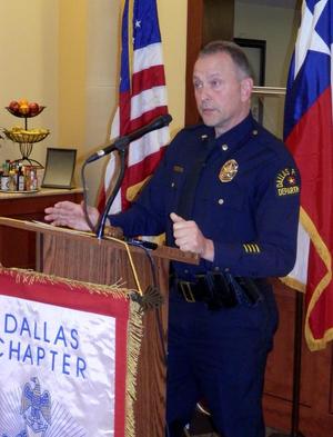 [Paul Junger speaks at TXSSAR Dallas Chapter meeting]