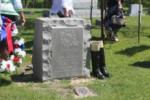 [John Abston headstone at Abston Cemetery, 2]
