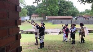 [Video: TXSSAR Color Guard performs musket salute]